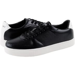 Mario Lopez Men's Sneakers Carlos Low Top Lace-Up Comfortable Mens Sneaker Classic Footwear for Men