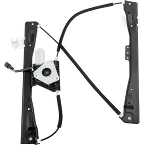 BOXI Front Driver Side Power Window Regulator with Motor Fits for Nissan Armada 2017-2019/ Murano 2011/ Titan 2017/ Titan XD 2016-2017/ Black / 80701EZ00C