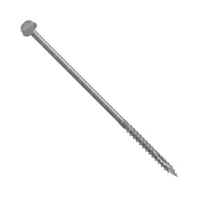 5/16" Heavy Duty Multi-Purpose Hex Head Structural Screw - 8" x 5/16", Hot-Dip Galvanized - 50 ct (CAMO 369264)