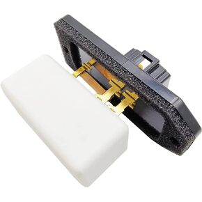 68004241AA HVAC Fan Blower Motor Resistor Compatible with 1994-2008 Dodge Ram 1500 2500 3500 Pickup 1993-1999 J’eep Grand Cherokee Replaces, 5012212AA, 4720278, 5014212AA, 973020