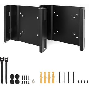 2 Pack Mount for Dell OptiPlex Micro Form Factor Case, Mini Desktop PC Mount for Dell MFF 7080 5070 3000 7060 7090 7010 3060 3040 3046 3050 3090 7080XE and More, Wall VESA and Under Desk Mount