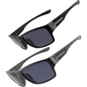 Reading Sunglasses TR90 Frame Wrap Around Design UV 400 Protection Outdoor Sun Reader Driving/Fishing/Running/Cycling