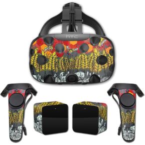 MightySkins Skin Compatible With HTC Vive Full Coverage - Wheat Bees | Protective, Durable, and Unique Vinyl Decal wrap cover | Easy To Apply, Remove, and Change Styles | Made in the USA