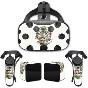 MightySkins Skin Compatible with HTC Vive Full Coverage - Jungle Tiger | Protective, Durable, and Unique Vinyl Decal wrap Cover | Easy to Apply, Remove, and Change Styles | Made in The USA
