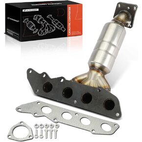 A-Premium Front Exhaust Manifold Catalytic Converter Kit Direct-Fit Compatible with Ford Escape 2006-2008 & Mazda Tribute 2005-2006/2008 & Mercury Mariner 2005-2008, 2.3L, EPA Compliant
