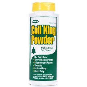 ComStar Coil King Powder, Cleaner For External Condenser Coils, Non-Acid, Heavy Duty, Easy To Transport Liquid Yields, Made In USA, 18 Ounces (90-110)