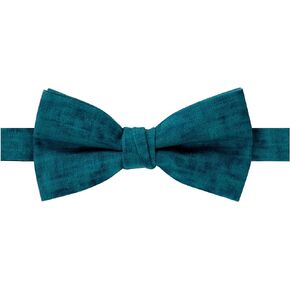 Spring Notion Men's Pre-tied Mottled Linen Bow Tie
