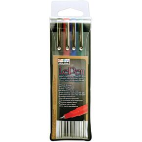 Uchida Marvy 0.03mm Point Le Pen Set Art Supplies, Assorted