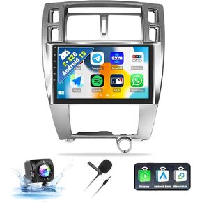 SIXWIN Android 13 Car Stereo for Hyundai Tucson 2006-2013 10.1 Inch Touch Screen 2G + 32G CarPlay Android Auto Mirror Link 26UI Car Radio Bluetooth GPS Navigation WiFi FM SWC Backup Camera MIC