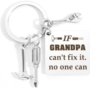 Grandpa Fathers Day Gift, Grandpa Gifts, Gifts for Grandpa, Grandpa Birthday Gifts, Gifts for Grandparents, Grandpa Keychain, Best Grandpa Gifts, Grandparents Day Gifts, Grandparents Christmas Gifts
