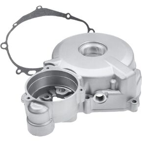 A-Premium Left Side Engine Stator Magneto Cover Case, with Gasket Compatible with Suzuki DRZ400E 2002-2007, DRZ400S 2002-2019, DRZ400SM 2005-2015