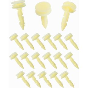 20pcs Door Trim Panel Retainer Clip,Car Clips Front Door Trim Panel Retainers Clips,Car Accessories Automotive Clip 8mm Hole Door Trim Panel Retainer Trimming Fasteners,Replace OEM 10153057