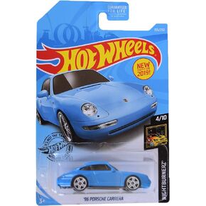 Hot Wheels Nightburnerz 4/10 '96 Porsche Carrera 155/250, Blue