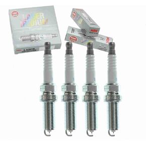 4 pc NGK Laser Iridium Spark Plugs compatible with Hyundai Veloster 1.6L L4 2012-2017