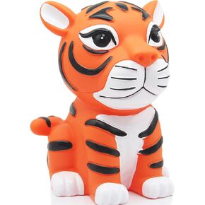 بنك نقود H&W Tiger، بنك أصبع غير قابل للكسر، يمكنه تخزين 1000 عملة معدنية، 2022 صندوق نقود النمر للعام الصيني الجديد