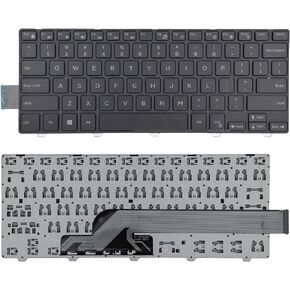 Replacement Keyboard Compatible with Dell Inpiron 14-3000 3441 3442 3443 3467 3468.Inspiron 14-5000 5442 5443 5445 5447 5448 5451 5452 5455 5458 with Backlit US Layout
