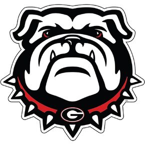 ملصقات سيارة من الفينيل من AK Georgia Bulldogs | فان | شاحنات | دراجة نارية | الوفير | حجم النافذة لأي سطح أملس: 5 بوصة
