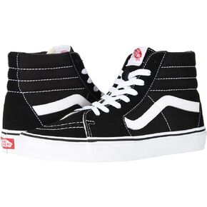 Vans Classic Ski8-Hi Black White Size 14.5 Women/ 13 Men