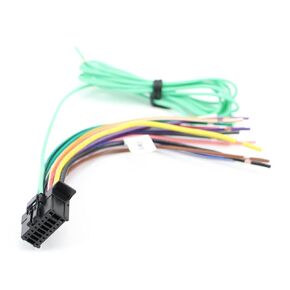 16Pin Car Radio Power Wire Harness Connector Compatible with Pioneer AVH-1400NEX AVH-2300NEX AVH-3300NEX X2700BS X7700BT - XT91011-6