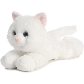 Aurora® Adorable Mini Flopsie™ Sugar Too™ Stuffed Animal - Playful Ease - Timeless Companions - White 8 Inches