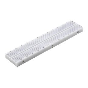 BB630 Solderless Plug-in BreadBoard, 630 tie-Points, 6.5 x 1.4 x 0.3in (165 x 35 x 9mm)