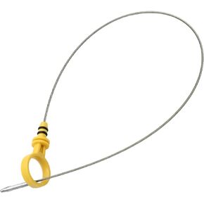 uxcell 1 Pcs Engine Oil Dipstick Engine Oil Fluid Level Dipstick for Buick Lacrosse Base Leather 2.4L L4 Electric Gas 2.4L L4 MILD HYB No.12607379