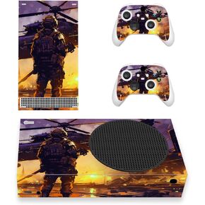 جلود الفينيل المخصصة من PlayVital Solitary Vanguard لوحدة التحكم اللاسلكية Xbox Core، ملصقات غطاء لاصقة لوحدة تحكم Xbox Series S in Kuwait