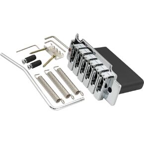 Wilkinson WVS50K 54mm 2-Point Tremolo Bridge Locking Saddle for Squier Strat Style Electric Guitar