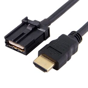 CY HDMI 1.4 Type E Male to Type A Male Video Audio Cable 1.5m 4K 60hz High Speed Automotive Grade for Auto HDTV H1 Car