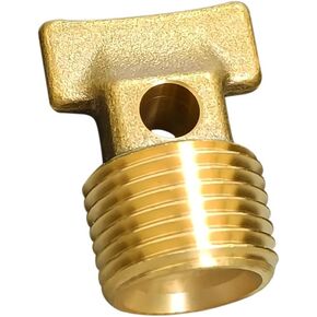 Boat Garboard Drain Plug 1/2" NPT Thread Solid Brass Drain Plugs commonly Used in Boat Hulls Drain Plug