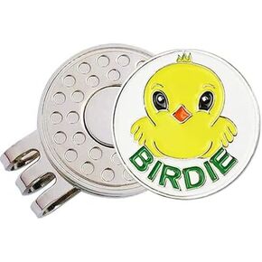 Double-Sided Golf Ball Marker Magnetic Hat Clip with 2 Sides Golf Markers Both Sides Patterns in Kuwait