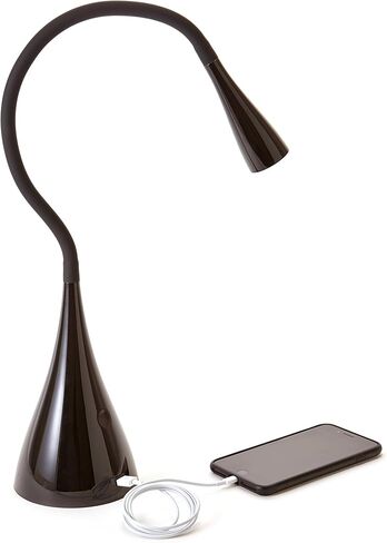 Newhouse Lighting 3 Watt LED Plastic/Steel Gooseneck Desk Lamp (NHGS-LED-BLK) in Kuwait