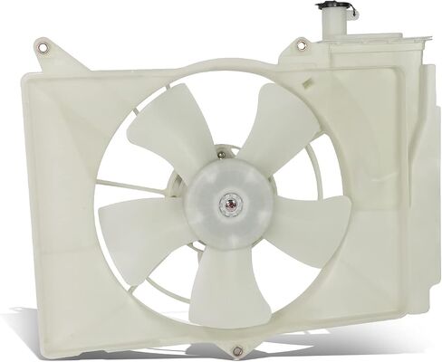 DNA MOTORING OEM-RF-1044 مجموعة مروحة تبريد الرادياتير على طراز المصنع متوافقة مع 04-06 Scion xA/xB، 00-05 Echo in Kuwait