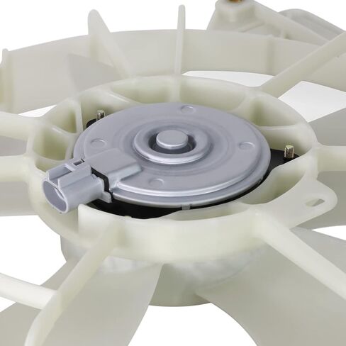 DNA MOTORING OEM-RF-1044 مجموعة مروحة تبريد الرادياتير على طراز المصنع متوافقة مع 04-06 Scion xA/xB، 00-05 Echo in Kuwait