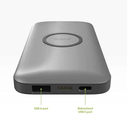 قاعدة شحن لاسلكية موفي باور ستيشن مع بنك طاقة قابل للإزالة بقدرة 10,00 مللي أمبير في الساعة، يمكن شحن ما يصل إلى 3 أجهزة in Kuwait