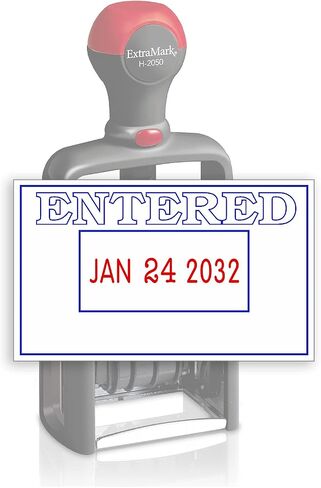 Heavy Duty Style Office Date Stamp with Approved - Self Inking Dater - Style B - Black Ink Color in Saudi Arabia