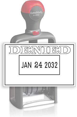 Heavy Duty Style Office Date Stamp with Approved - Self Inking Dater - Style B - Black Ink Color in Saudi Arabia