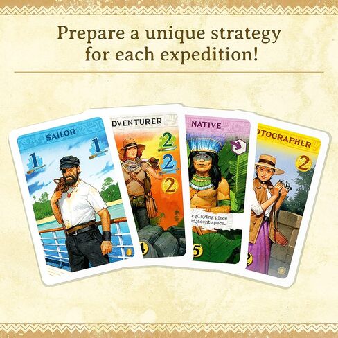 Ravensburger The Quest for El Dorado - Exciting Strategy Board Game | Suitable for Kids & Adults | Designed for 2-4 Players | Inclusive of Mini Expansion in Saudi Arabia
