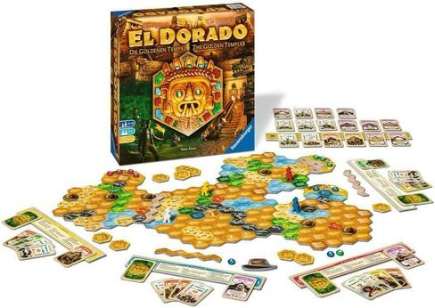 Ravensburger The Quest for El Dorado - Exciting Strategy Board Game | Suitable for Kids & Adults | Designed for 2-4 Players | Inclusive of Mini Expansion in Saudi Arabia