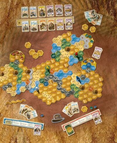 Ravensburger The Quest for El Dorado - Exciting Strategy Board Game | Suitable for Kids & Adults | Designed for 2-4 Players | Inclusive of Mini Expansion in Saudi Arabia