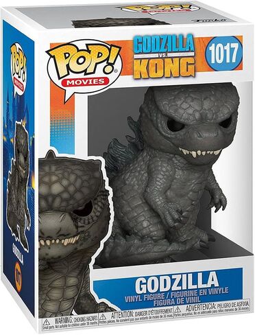 POP Godzilla vs Kong - Godzilla Funko Vinyl Figure (Bundled with Compatible Box Protector Case), Multicolor, 3.75 inches in Saudi Arabia