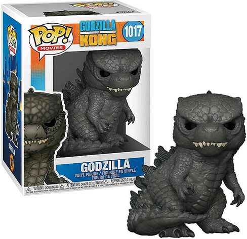 POP Godzilla vs Kong - Godzilla Funko Vinyl Figure (Bundled with Compatible Box Protector Case), Multicolor, 3.75 inches in Saudi Arabia
