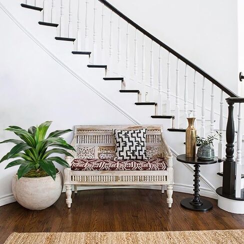 نباتات Dracaena الاصطناعية نبات صناعي كبير بطول 22 بوصة، نبات يوكا صناعي بوعاء، نباتات حرير استوائية لديكور المنزل، غرفة المعيشة الداخلية، غرفة النوم، ديكور المكتب، عبوتان in Kuwait