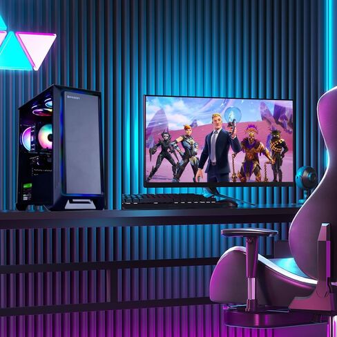 Gaming PC Desktop – AMD Ryzen7 5700G 3.8GHz, AMD Radeon Graphics, 1TB NVME SSD, 16GB DDR4 RAM 3200, 550W PSU, Wi-Fi 6, Windows 11 Home 64-bit in Saudi Arabia