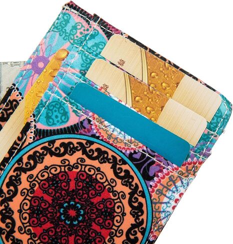 محفظة نسائية RFID تحجب بطاقة الائتمان على الطراز البوهيمي بسحاب حول محفظة الهاتف وبطاقة الائتمان للنساء T-TY in Kuwait