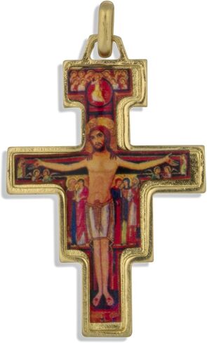 1.5" San Damiano Crucifix Pendant in Saudi Arabia