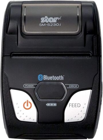 Star Micronics SM-S230i Compact and Portable Bluetooth/USB Receipt Printer with Tear Bar - Supports iOS, Android, Windows (Renewed) in Saudi Arabia