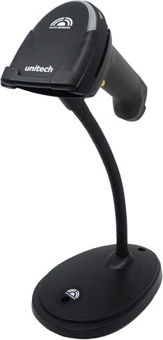 Unitech America MS852 Rugged 2D Imager Barcode Scanner, with Stand, AUTO-Sensing, USB, Handheld Wired, for Retail, TAA Compliant, MS852-2UCB0S-OG in Kuwait