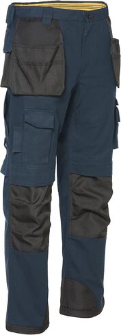 Caterpillar Men's Trademark Pant (Regular and Big & Tall Sizes), Navy/Black, 32W x 36L in Saudi Arabia