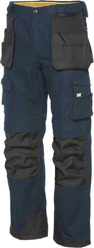 Caterpillar Men's Trademark Pant (Regular and Big & Tall Sizes), Navy/Black, 32W x 36L in Saudi Arabia